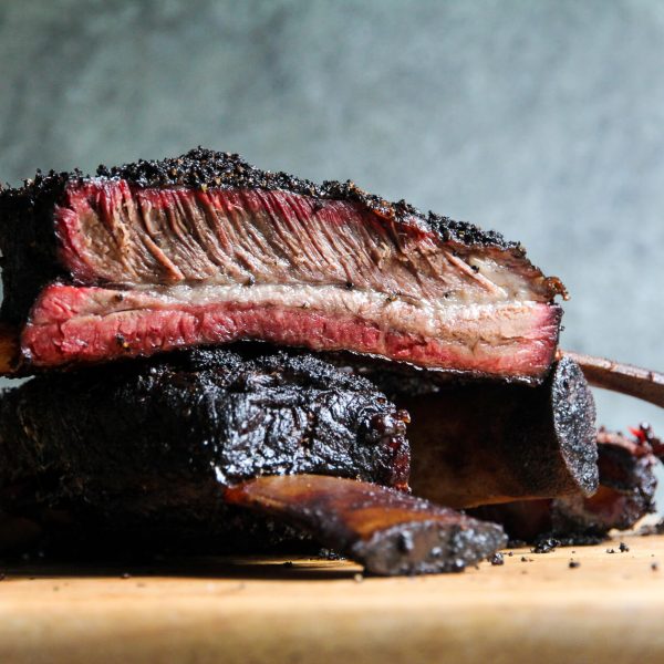 Smoked Angus Beef Ribs 1000gr (Smoke & BBQ 9 Hours)